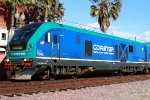 San Diego Coaster SC-44 NCTC # 5008 pushes train #636 to San Diego depot.